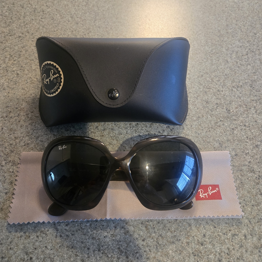 Ray-Ban Women's Glossy Black Sunglasses